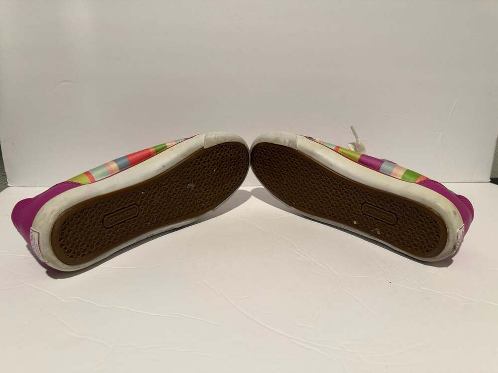 Coach Legacy Stripe Multi-Color Low Top Sneakers - Picture 7 of 7